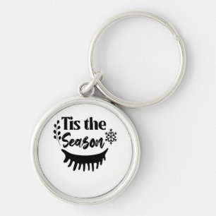 Tis The Season Classic Aesthetic Casual Key Ring