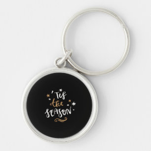 Tis The Season Classic Aesthetic Style Key Ring