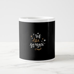 Tis The Season Classic Aesthetic Style Large Coffee Mug