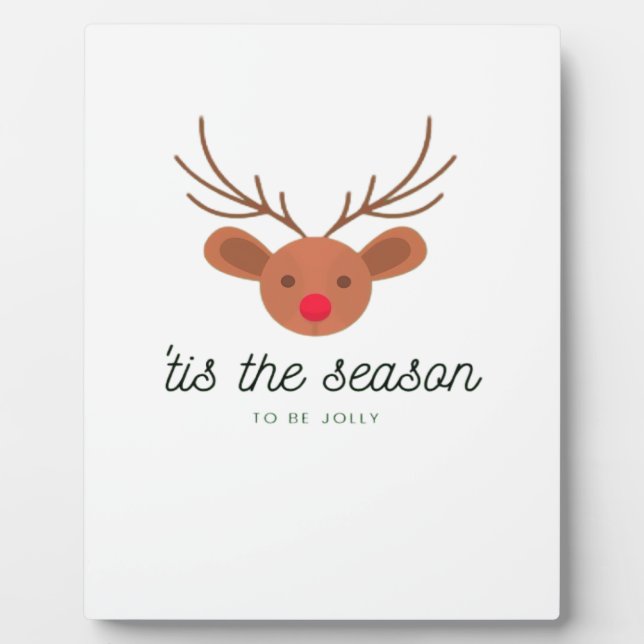 Tis The Season Classic Creative Art Plaque (Front)