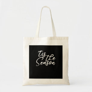 Tis The Season Classical Design Tote Bag