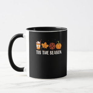 Tis The Season Coffee Fall Pickleball And Hallowee Mug
