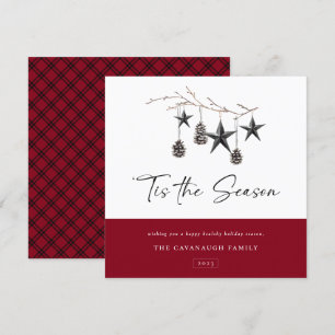 'Tis the Season Cosy Nature Holiday Card