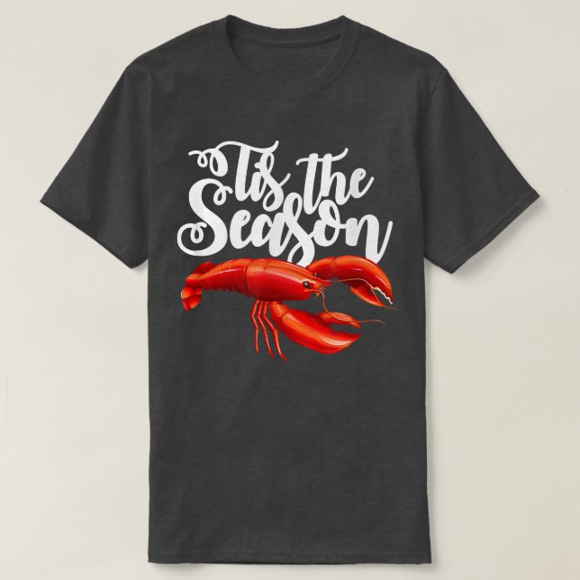 Tis The Season Crawfish Boil Mardi Gras Cajun Part T-Shirt (Design Front)