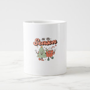 Tis The Season Creative Style Cute Design Large Coffee Mug