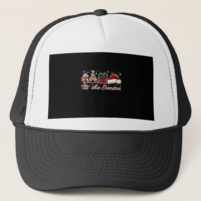 Tis The Season Essential Trucker Hat (Front)