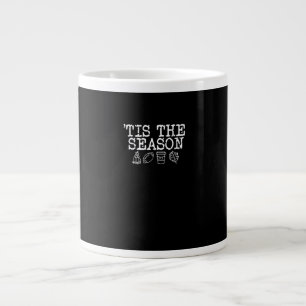 Tis The Season Fall Design Large Coffee Mug