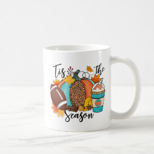 'Tis The Season – Fall, Football & Pumpkin Spice Coffee Mug
