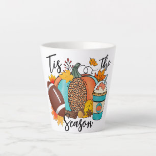 'Tis The Season – Fall, Football & Pumpkin Spice Latte Mug