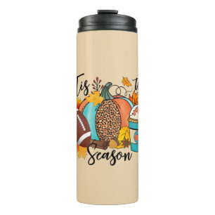 'Tis The Season – Fall, Football & Pumpkin Spice Thermal Tumbler