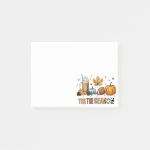 Tis the season fall time with Football and Coffee Post-it Notes