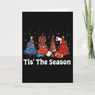 Tis The Season Football Christmas Ornaments For Ad Card