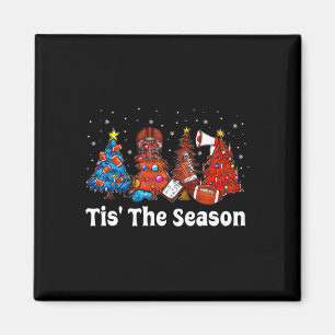 Tis The Season Football Christmas Ornaments For Ad Magnet