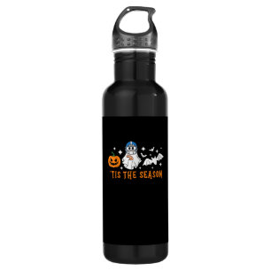 Tis The Season Football Halloween Spooky Pumpkin 710 Ml Water Bottle
