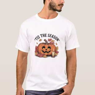 Tis The Season Football Retro Clean Design T-Shirt