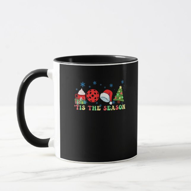 Tis The Season For Pickleball Iii Mug (Left)