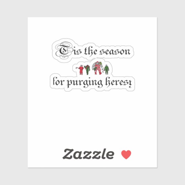 Tis The Season For Purging Heresy (Sheet)