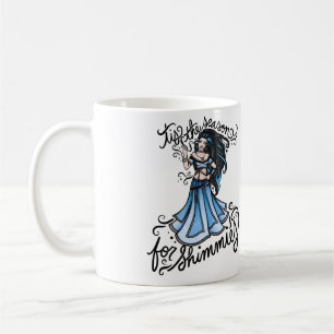 'tis the season for shimmies card coffee mug