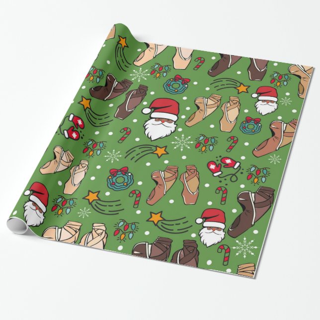 Tis the season for this amazing gift wrap! wrapping paper (Unrolled)