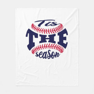 Tis The Season Funny Aesthetic Casual Fleece Blanket