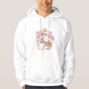 Tis The Season Funny Halloween Pumpkin and Ghost Hoodie