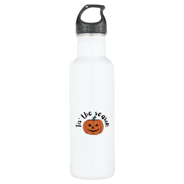 Tis The Season Funny Sloth Design 710 Ml Water Bottle (Front)