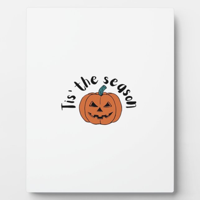 Tis The Season Funny Sloth Design Plaque (Front)