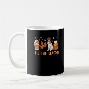 Tis The Season German Shorthaired Dog Fall Pumpkin Coffee Mug