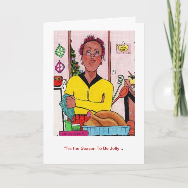 Tis The Season Greeting Card (Front)