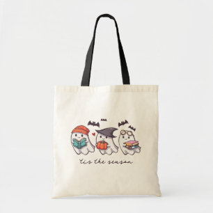 'Tis The Season Halloween Funny Cute Teacher Tote Bag