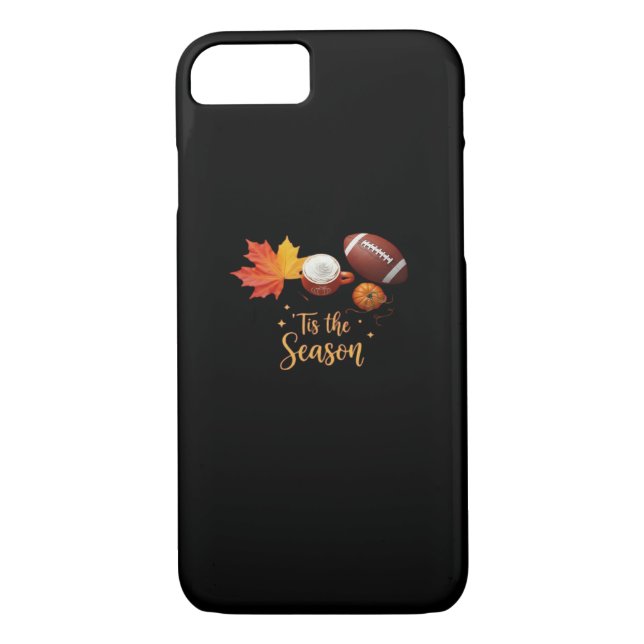 Tis The Season Halloween Retro Design Case-Mate iPhone Case (Back)