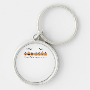 Tis The Season Halloween Spooky Season Halloween D Key Ring