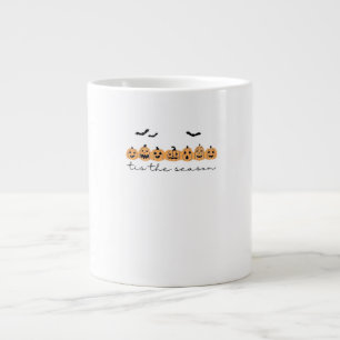 Tis The Season Halloween Spooky Season Halloween D Large Coffee Mug