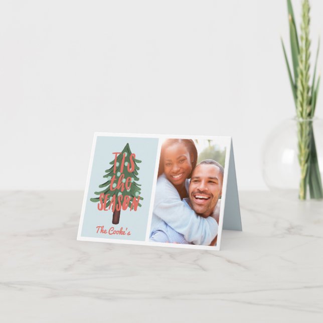 Tis the season holiday card (Front)