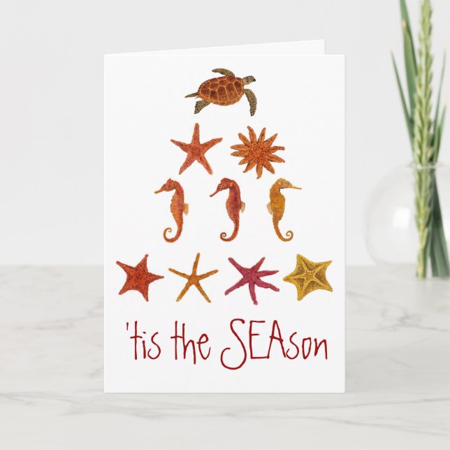 'Tis the SEAson Holiday Card (Front)