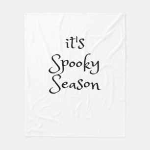 Tis The Season - Its Spooky Season Fleece Blanket