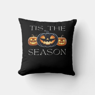 Tis The Season Jack O Lantern Funny Halloween Spoo Cushion