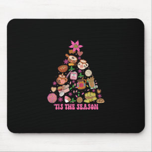 Tis The Season Mexican Christmas Tree Tamales Pan Mouse Pad