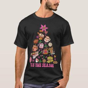 Tis The Season Mexican Christmas Tree Tamales Pan  T-Shirt