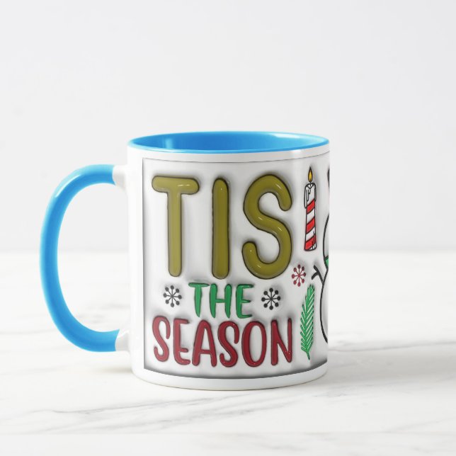 Tis the Season” mug (Left)
