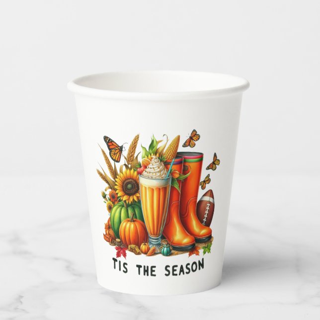 Tis the Season  Paper Cups (Front)