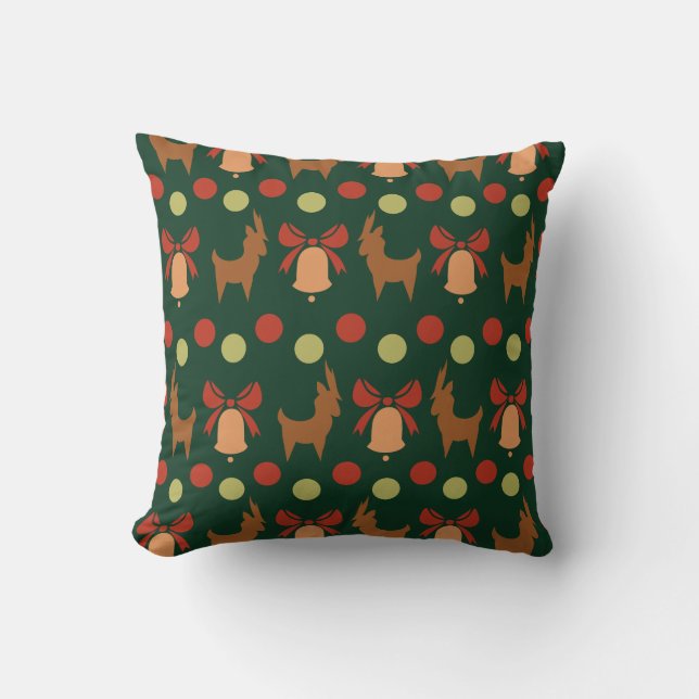 Tis the Season Pattern Cushion (Front)