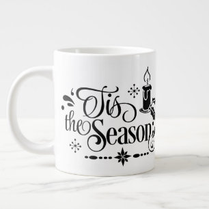 Tis the Season, Personalised Christmas Mug