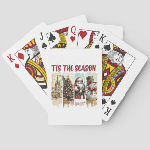 Tis The Season Playing Cards