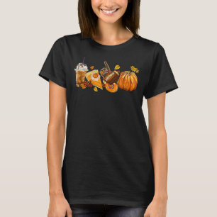 Tis The Season Pumpkin And Spice Football Hallowee T-Shirt