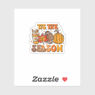 Tis The Season Pumpkin Leaf Latte Fall Aesthetic C