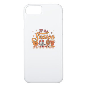 Tis The Season Pumpkin Leaf Latte Football Creativ iPhone 8/7 Case