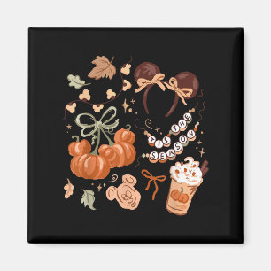 Tis The Season Pumpkin Season, Fall Harvest Autumn Magnet