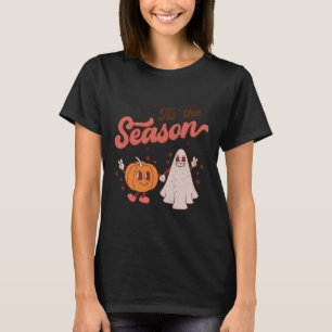 Tis The Season Pumpkin Spice Fall Autumn Boo Hall T-Shirt