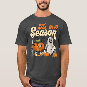 Tis The Season Pumpkin Spice Funny Fall Autumn 143 T-Shirt